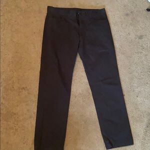 Calvin Klein slim fit black khaki